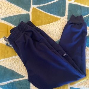 Women's Navy Zamora™ High Waisted - Jogger Scrub Pants - S - Petite / Navy